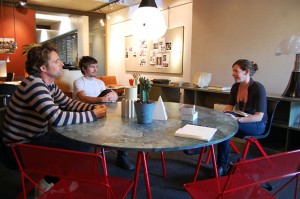 Between Broadcast and Community: The Design of Virtual Spaces
